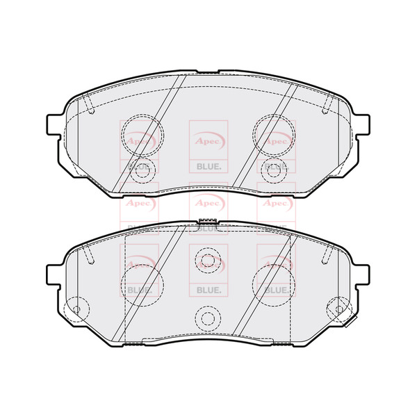 BRAKE PADS (FRONT) (R90) image
