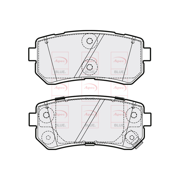 BRAKE PADS (REAR) (R90) image