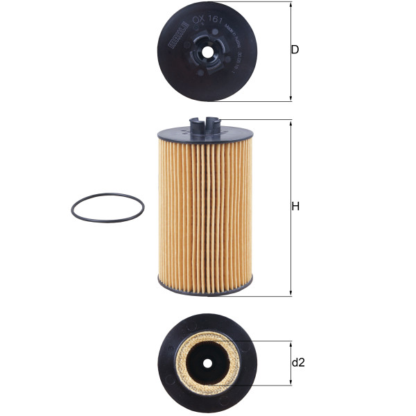 OIL FILTER - ELEMENT image