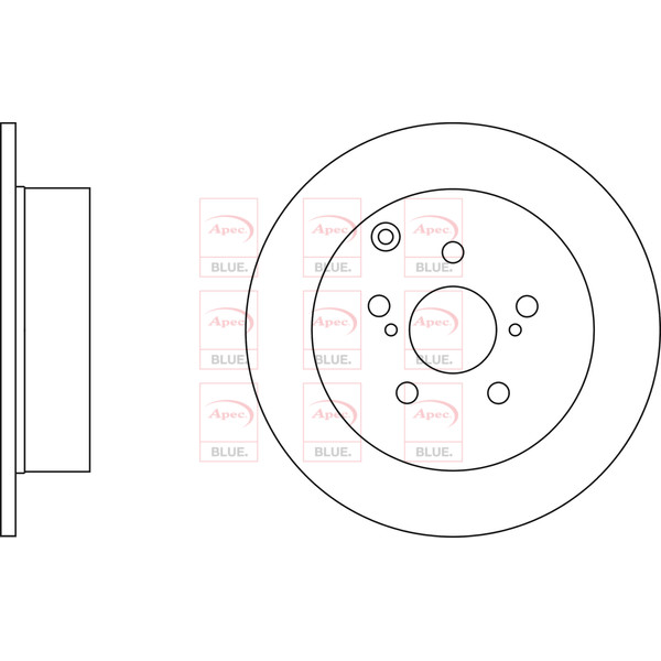 BRAKE DISC (REAR) (SINGLE) image