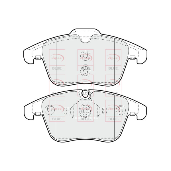 BRAKE PADS (FRONT) (R90) image