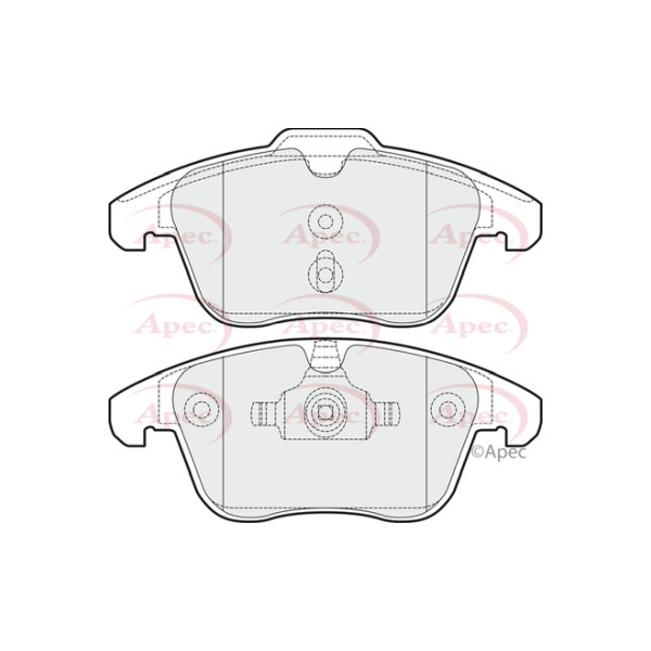 APEC BRAKE PADS (FRONT) (R90) image