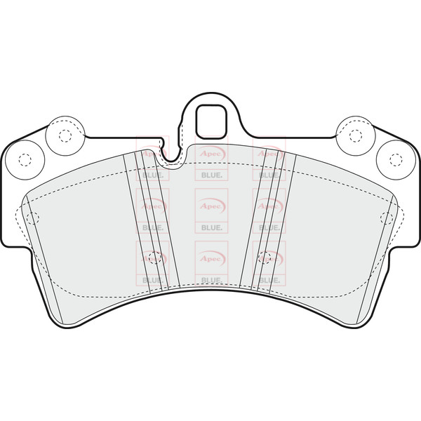 BRAKE PADS (FRONT) (R90) image