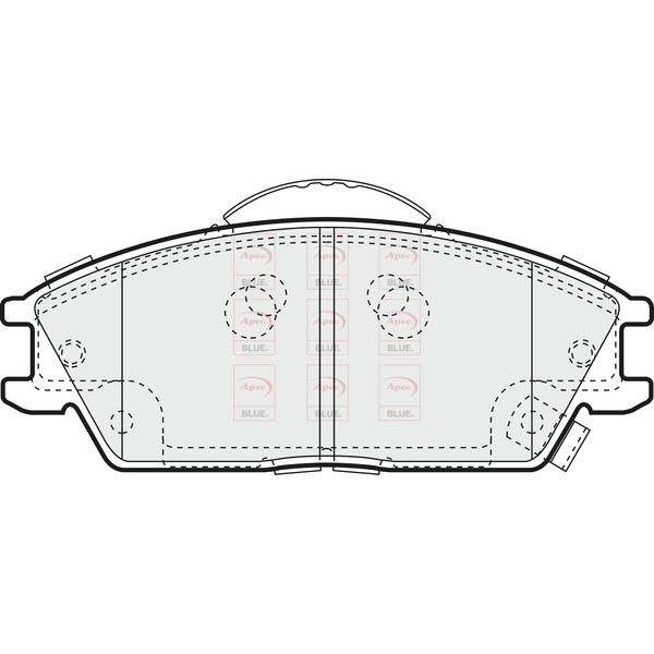 BRAKE PADS (FRONT) (R90) image
