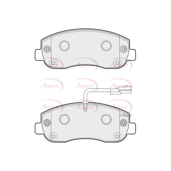 APEC BRAKE PADS (FRONT) (R90) image