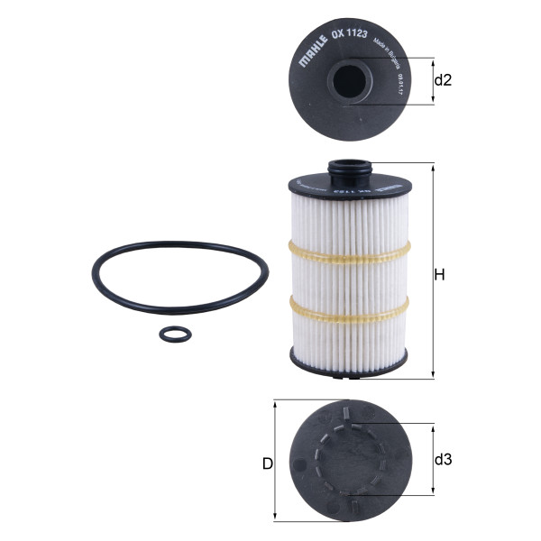 OIL FILTER - ELEMENT image