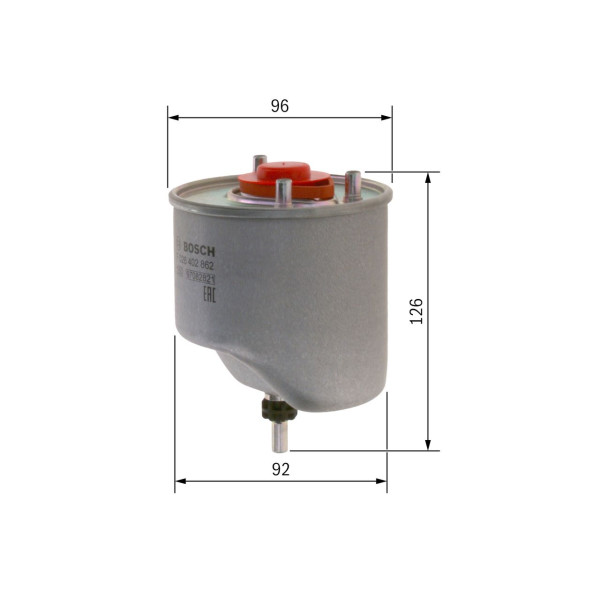 CAR FUEL FILTER N2862 image
