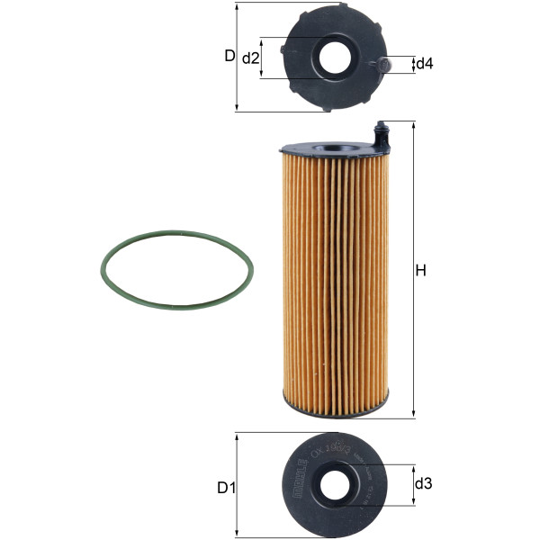 OIL FILTER - ELEMENT image