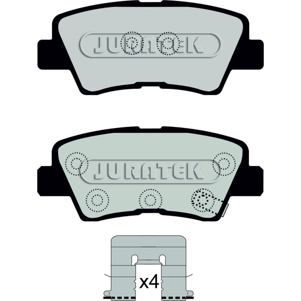 PAD (REAR) - HYUNDAI KIA SSANGYONG image