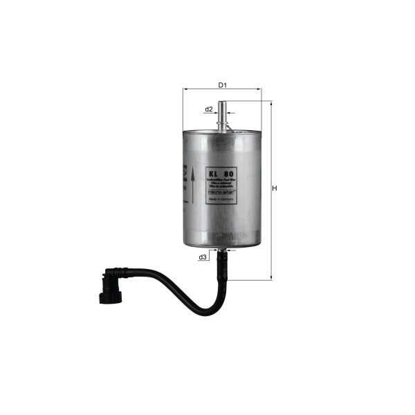 FUEL FILTER - IN-LINE image