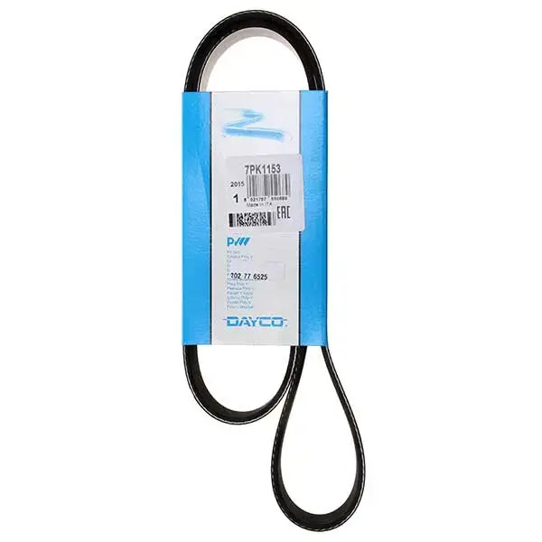 RIBBED POLY VEE AUXILIARY BELT image