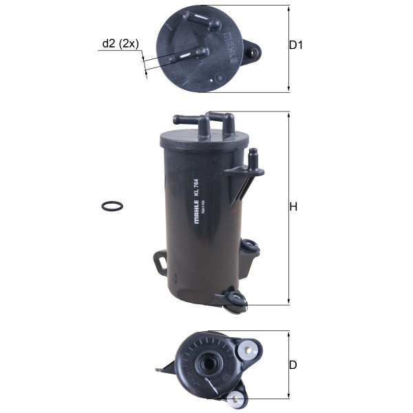 FUEL FILTER - IN-LINE image
