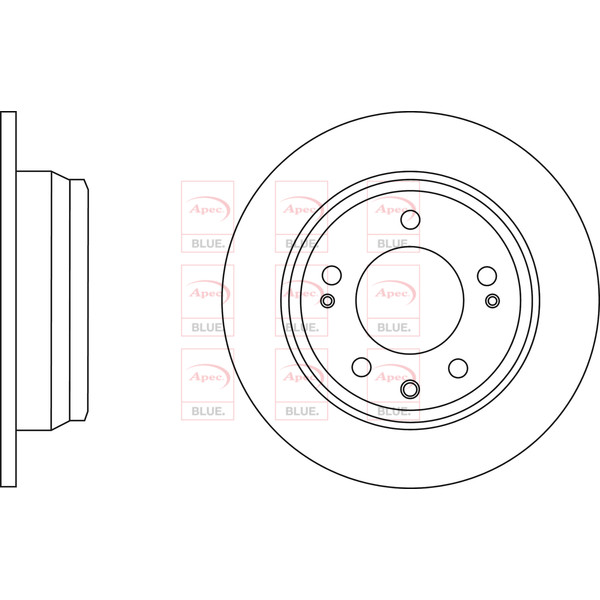 BRAKE DISC (REAR) (SINGLE) image