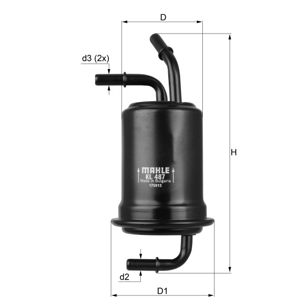 FUEL FILTER - IN-LINE image