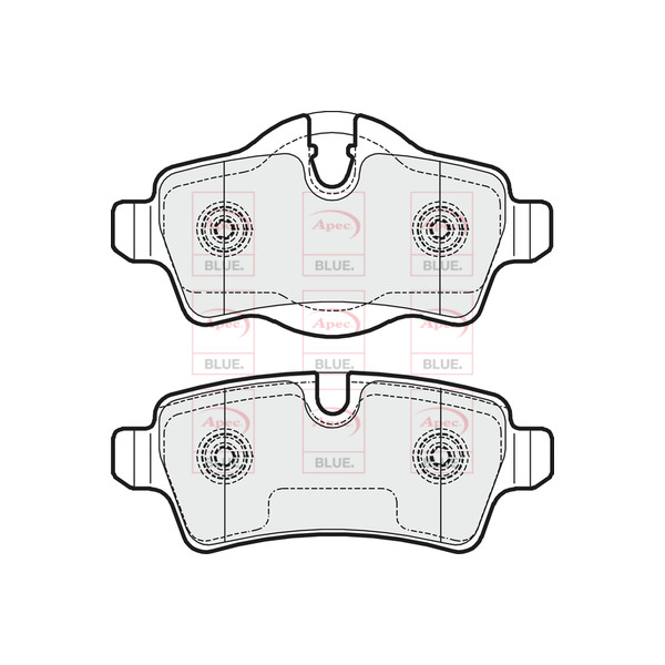 BRAKE PADS (REAR) (R90) image