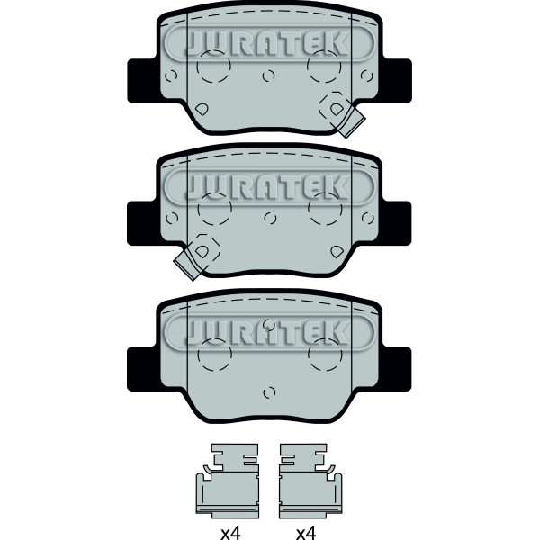 PAD (REAR) - TOYOTA image