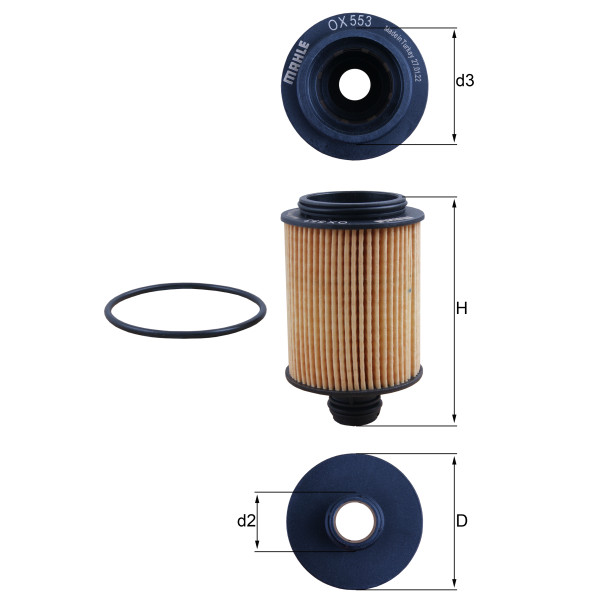OIL FILTER - ELEMENT image