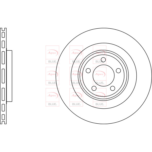 BRAKE DISC (REAR) (SINGLE) image