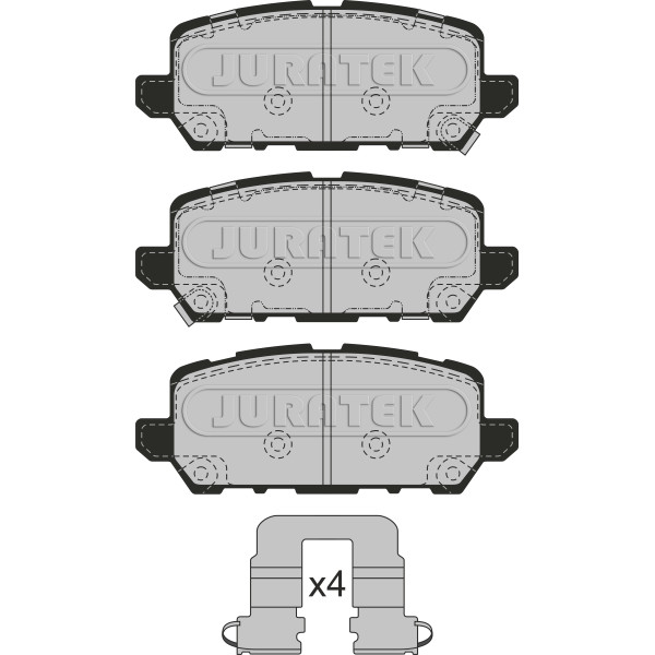 PAD (REAR) - HONDA image