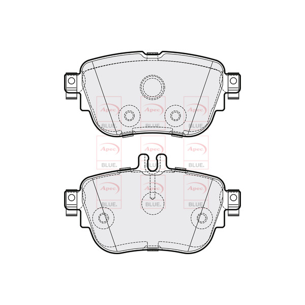 BRAKE PADS (REAR) (R90) image