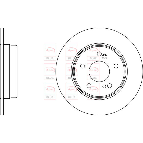 BRAKE DISC (REAR) (SINGLE) image