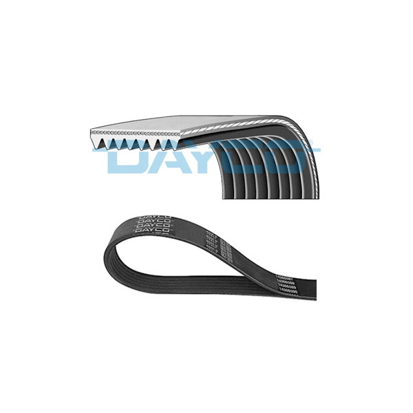 RIBBED POLY VEE AUXILIARY BELT image