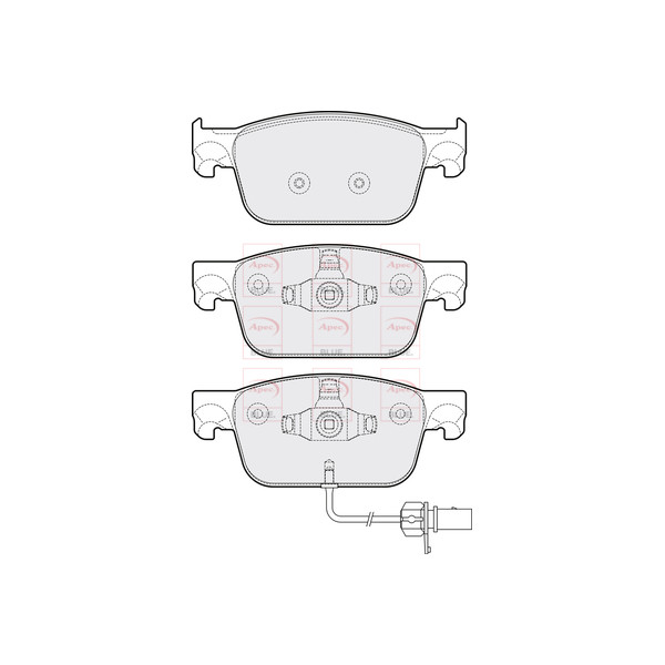 BRAKE PADS (FRONT) (R90) image