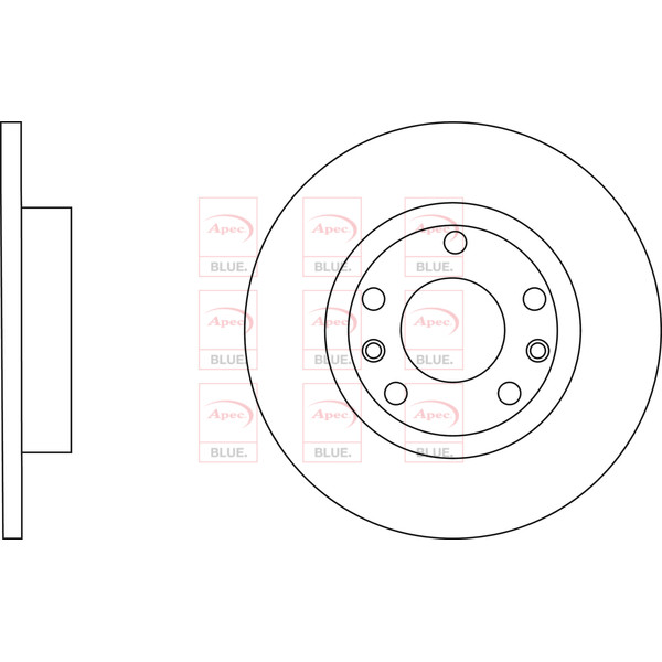 BRAKE DISC (REAR) (SINGLE) image