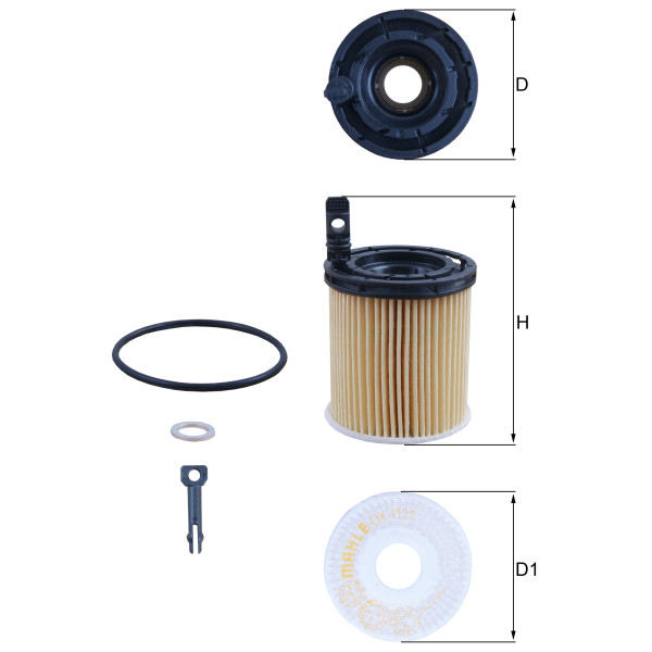 OIL FILTER - ELEMENT image