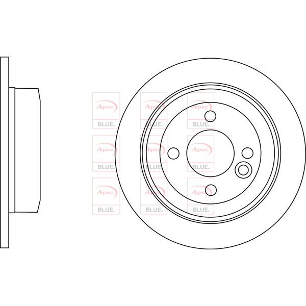 BRAKE DISC (REAR) (SINGLE) image