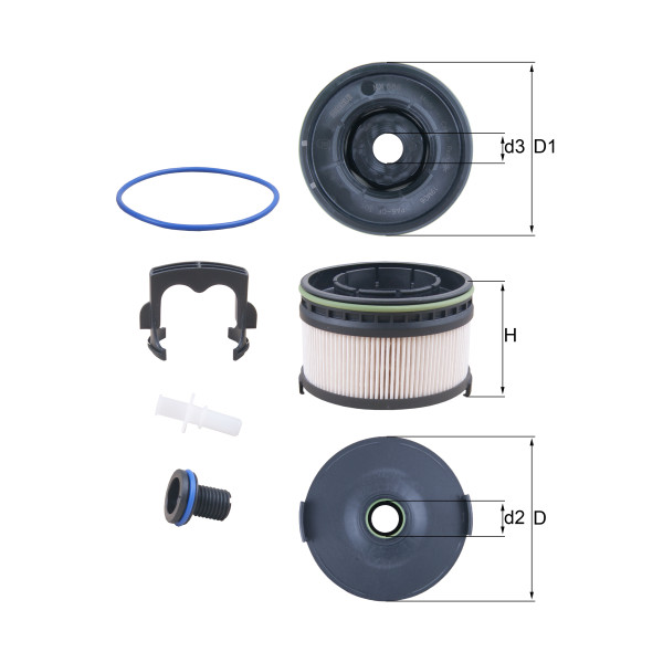 FUEL FILTER - ELEMENT image