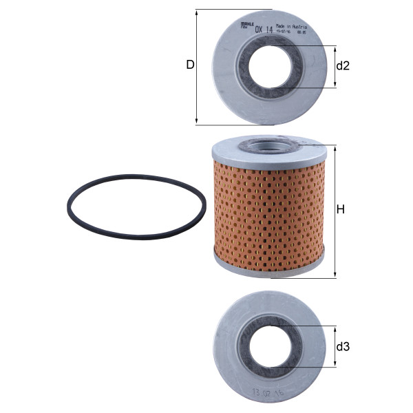 OIL FILTER - ELEMENT image