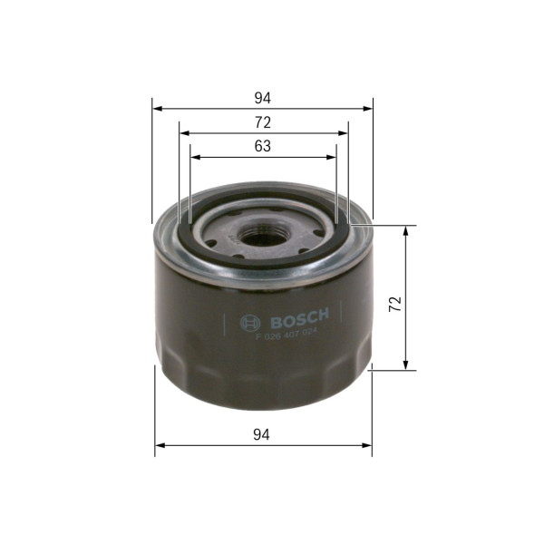 CAR OIL FILTER P7024 image