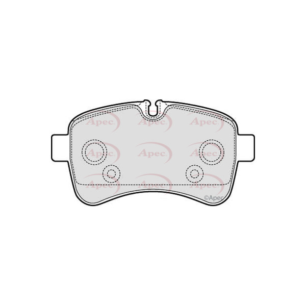 APEC BRAKE PADS (REAR) (R90) image