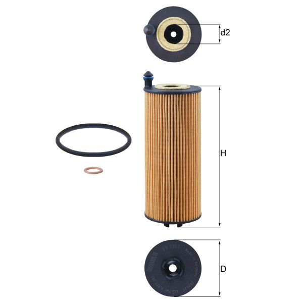 OIL FILTER - ELEMENT image