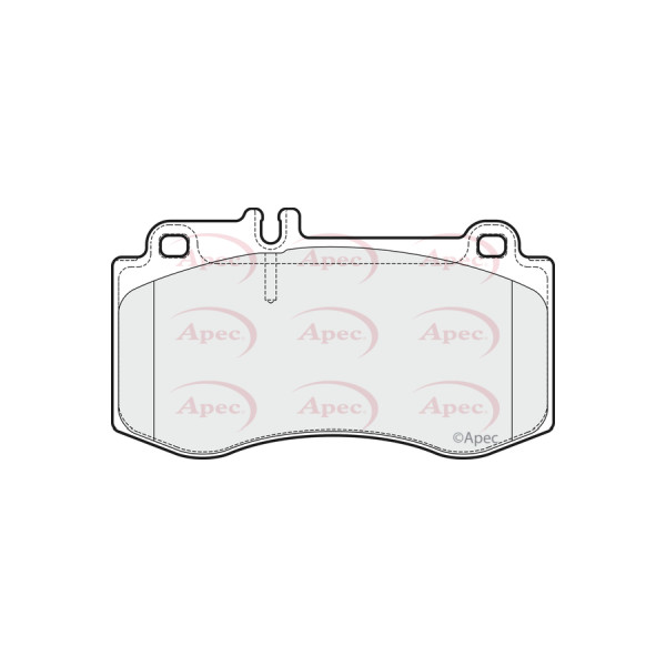 APEC BRAKE PADS (FRONT) (R90) image