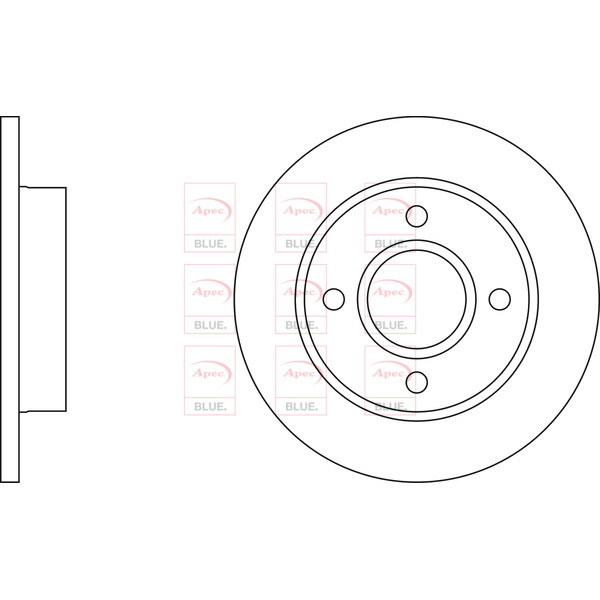 BRAKE DISC (FRONT) (SINGLE) image