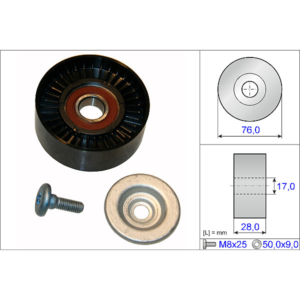 ABDS DEFLECTION PULLEY image