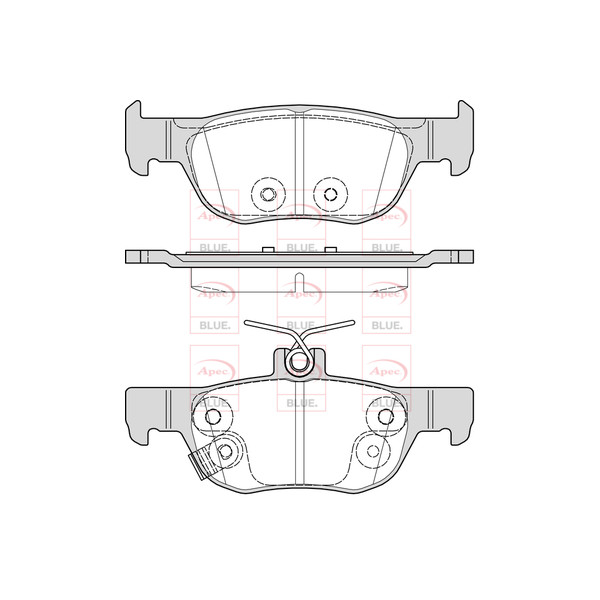 BRAKE PADS (REAR) (R90) image
