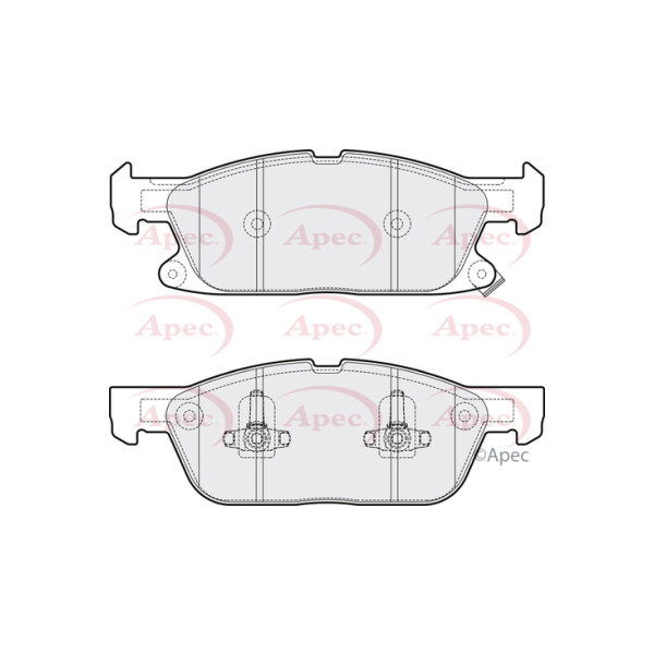 APEC BRAKE PADS (FRONT) (R90) image