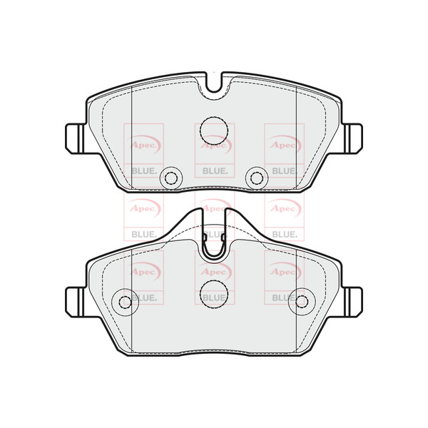 BRAKE PADS (FRONT) (R90) image