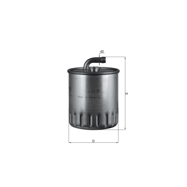 FUEL FILTER - IN-LINE image