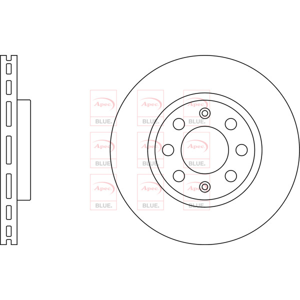 BRAKE DISC (FRONT) (SINGLE) image