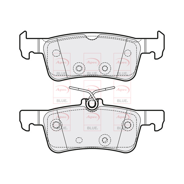 BRAKE PADS (REAR) (R90) image