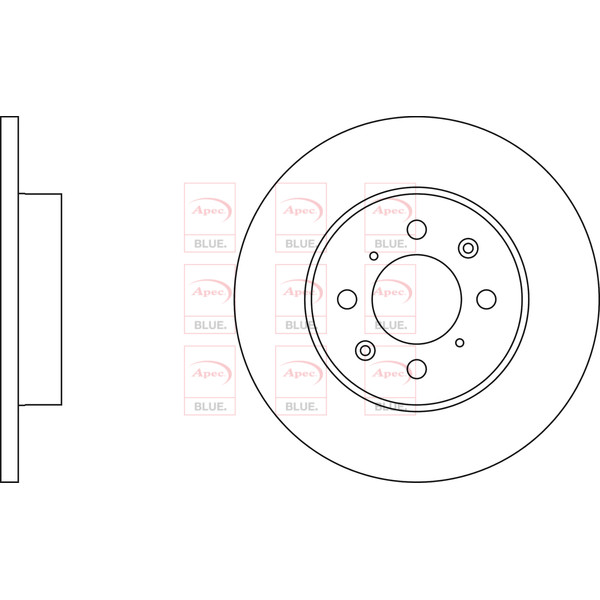 BRAKE DISC (FRONT) (SINGLE) image