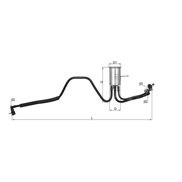 FUEL FILTER - IN-LINE image
