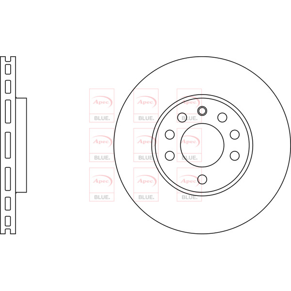 BRAKE DISC (FRONT) (SINGLE) image