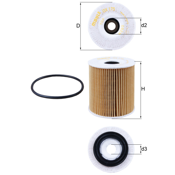 OIL FILTER - ELEMENT image