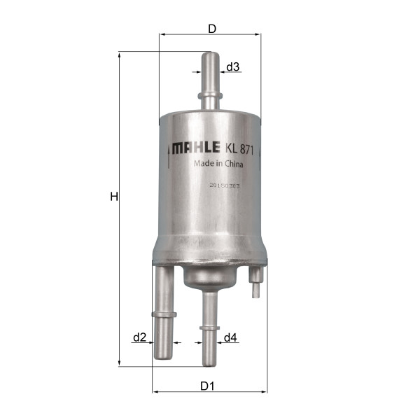 FUEL FILTER - IN-LINE image