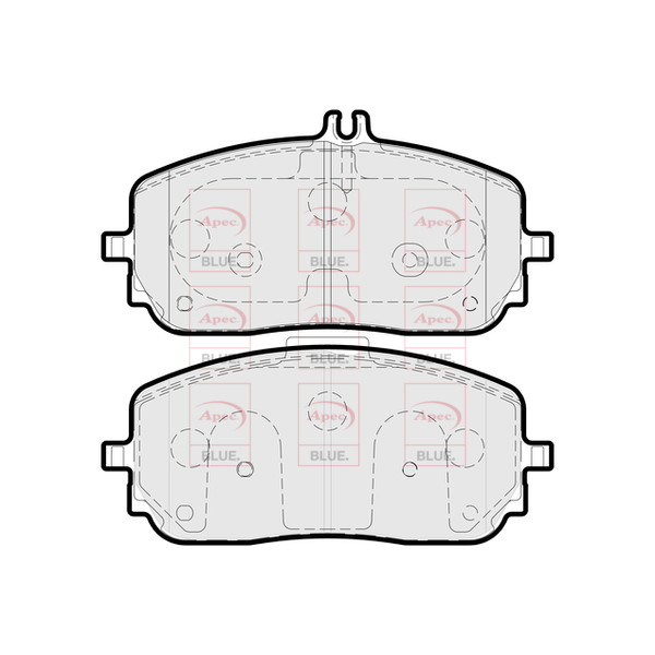 BRAKE PADS (FRONT) (R90) image